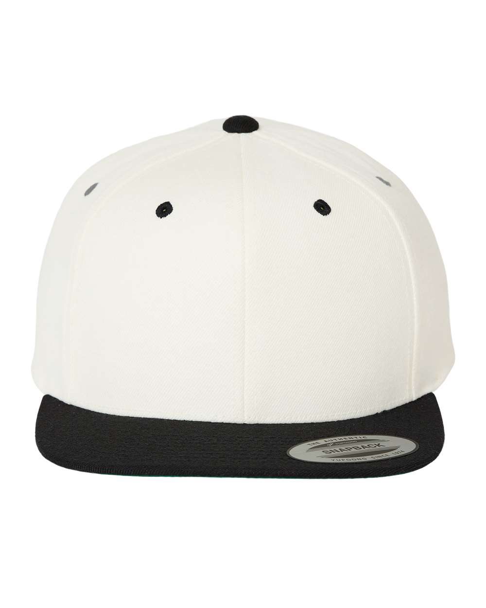 YP 6089 - 6 PANEL STRUCTURED FLAT SNAPBACK
