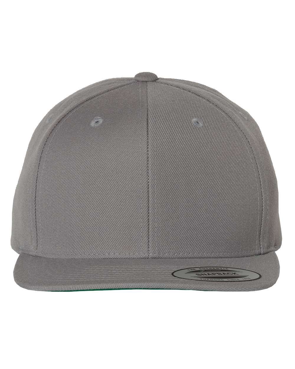 YP 6089 - 6 PANEL STRUCTURED FLAT SNAPBACK