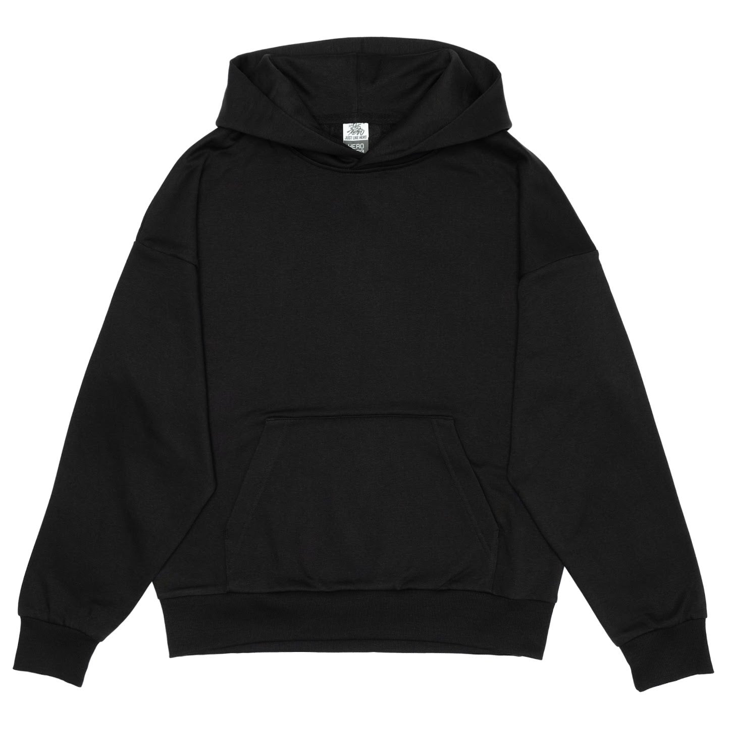 JUST LIKE HERO UNISEX DROP SHOULDER PULLOVER HOODIE